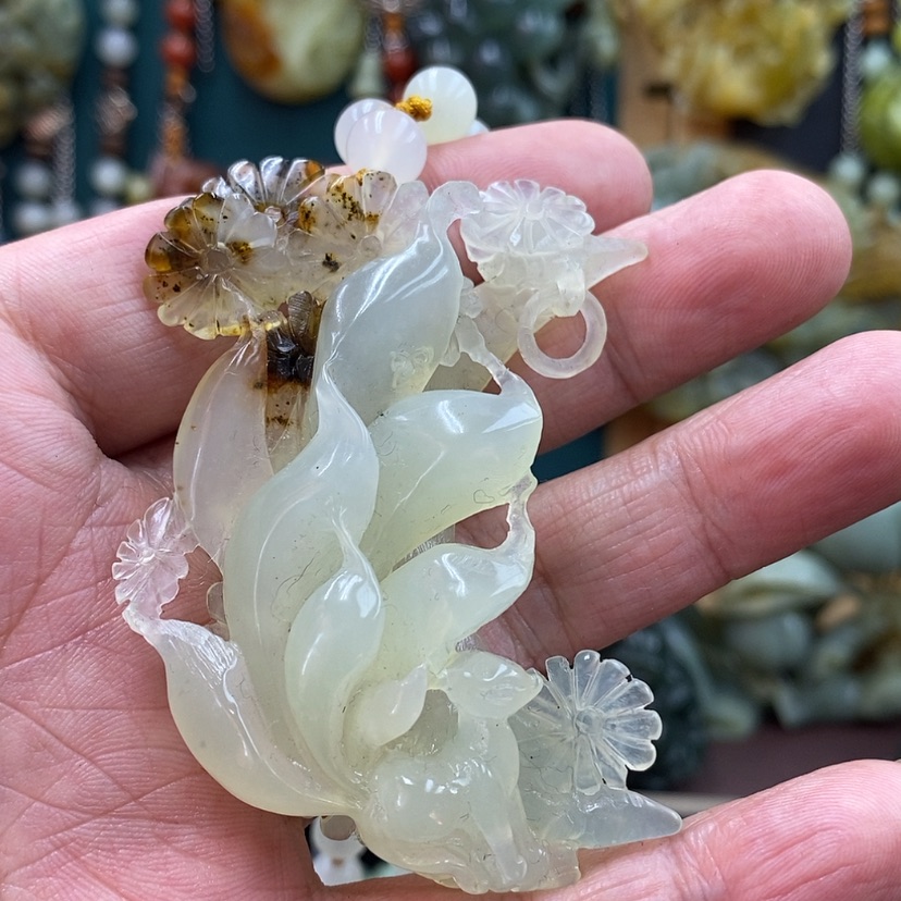 【闪购商品】未镶嵌岫玉吊坠