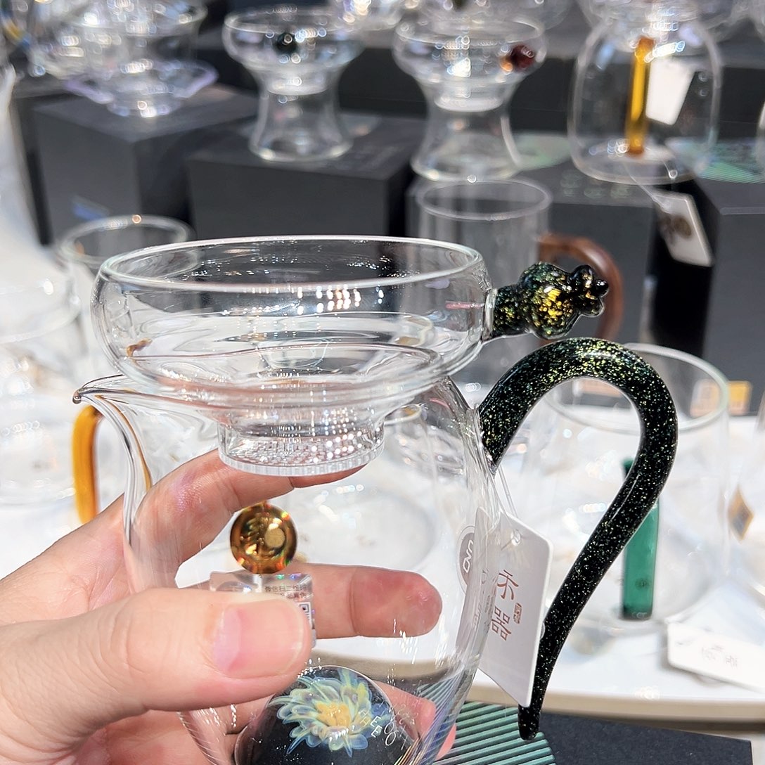 禾器怡然黑金雅青公道杯加黑金滤网