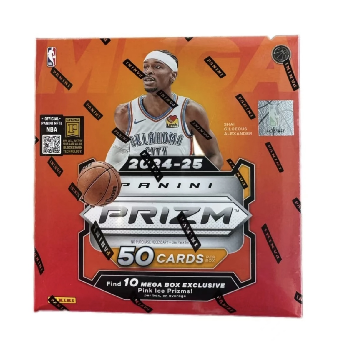 24-25 帕尼尼 Prizm mega 粉碎冰球星卡收藏盲盒【拆盒】（默认代拆)