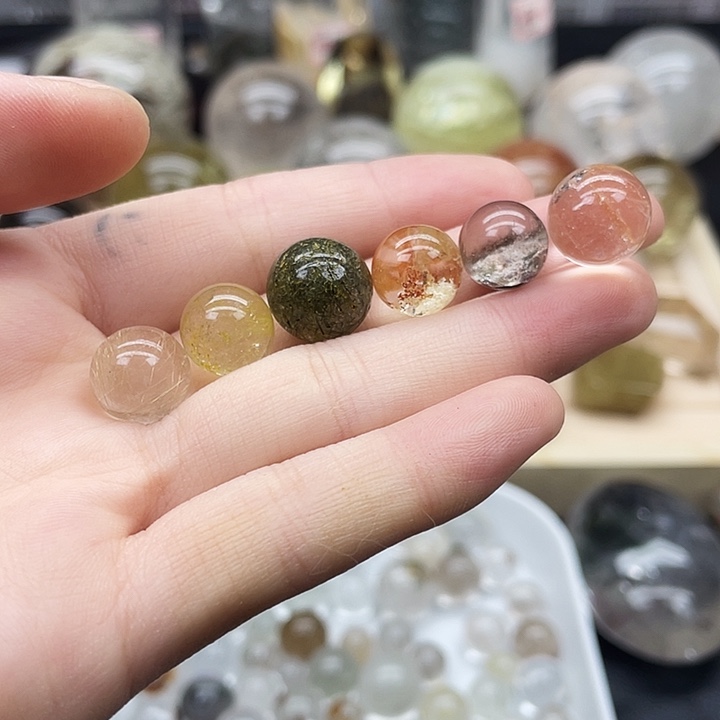 珠宝半成品水晶未镶嵌95水晶