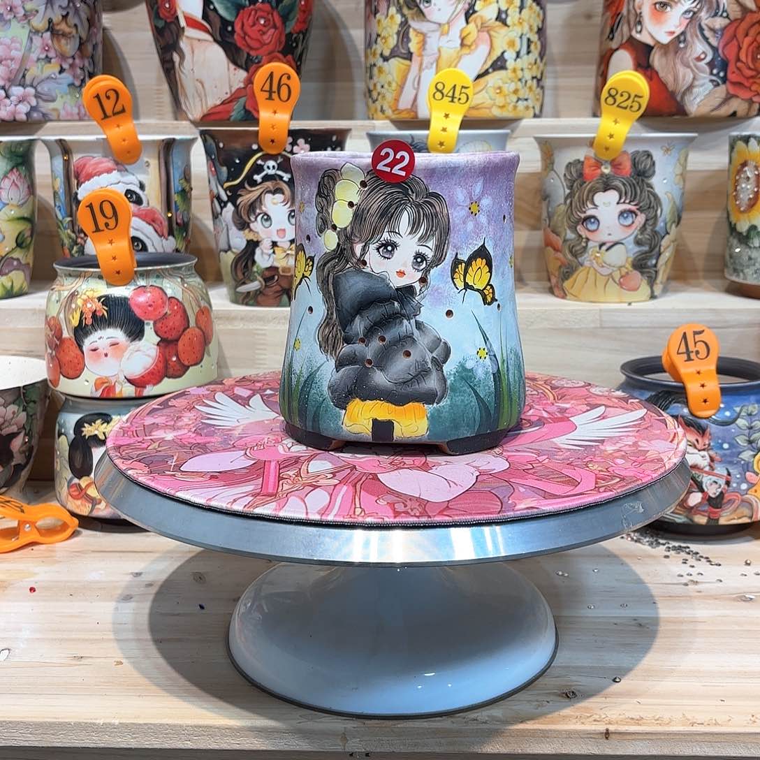 紫砂花盆手工花盆默认微瑕10/14微瑕