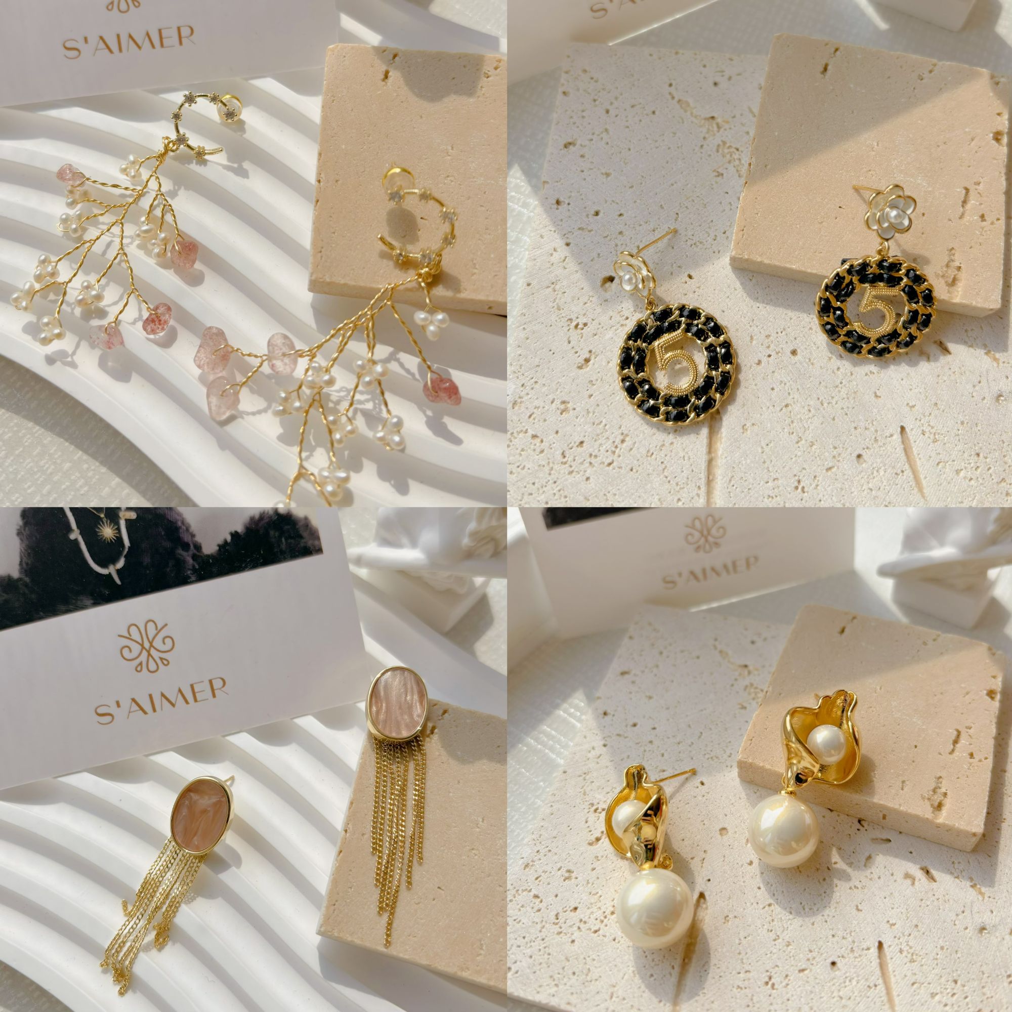 合金耳饰 合金耳饰 亲货场专拍链接