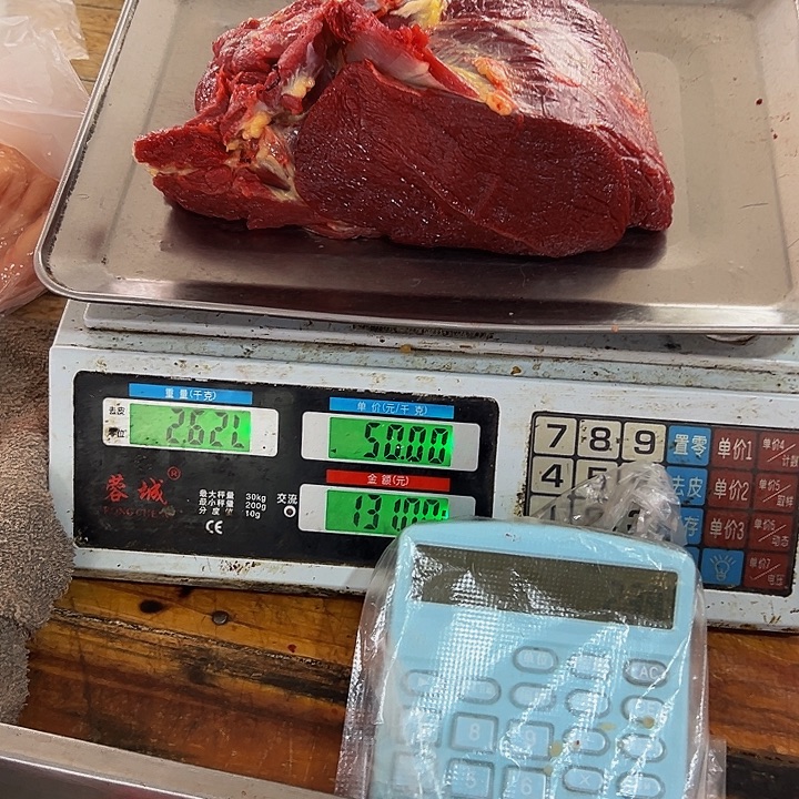 广西土耕马马肉中国大陆