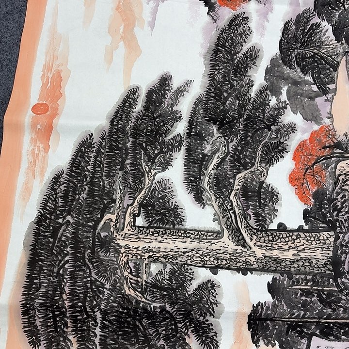 国画纯手绘国画作品