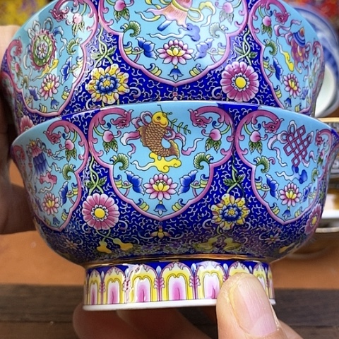 景德镇陶瓷藏式茶碗