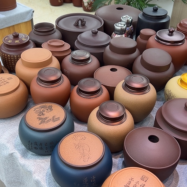 紫砂茶叶罐精品紫砂茶叶罐福利专场