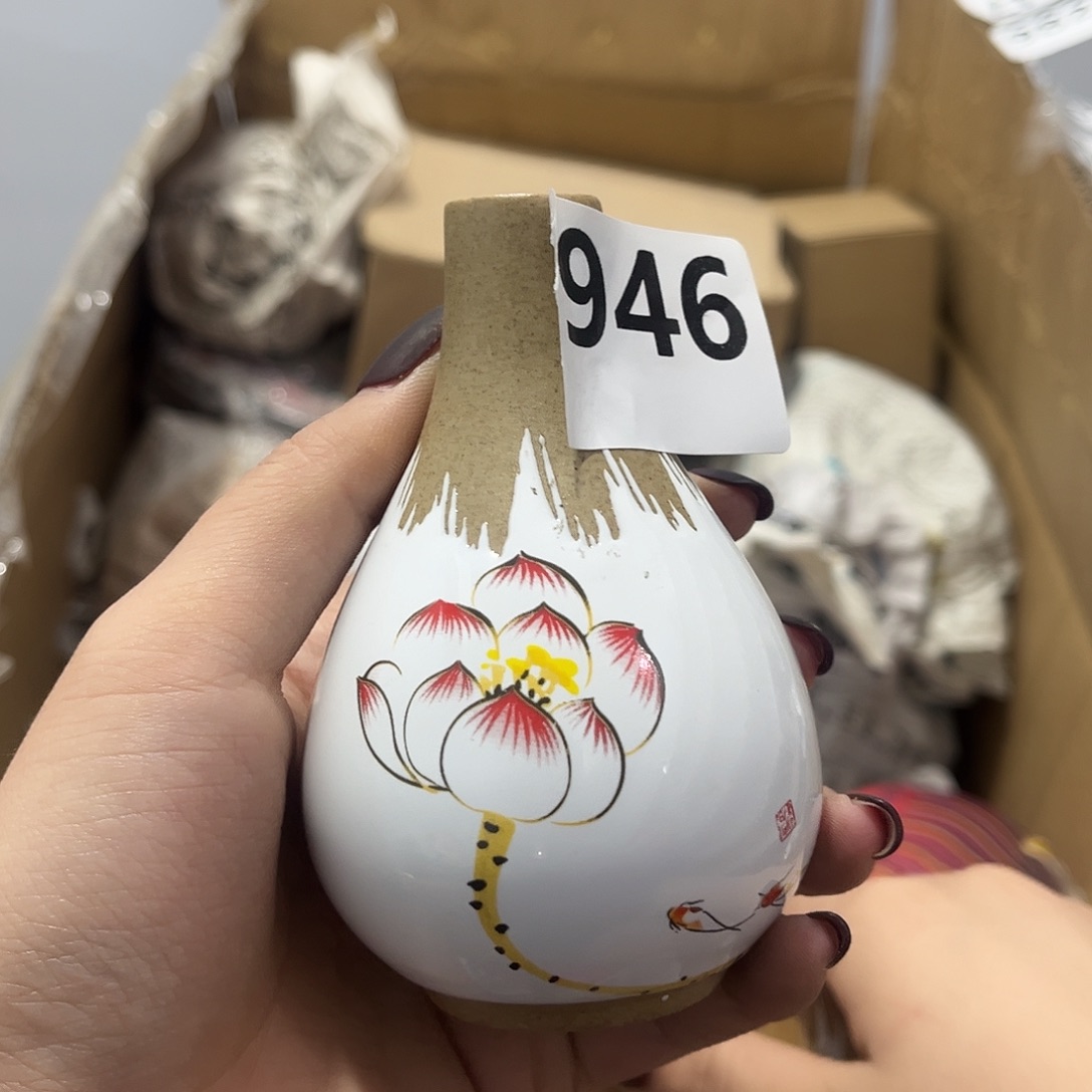 瓷片茶摆件工艺品摆件666