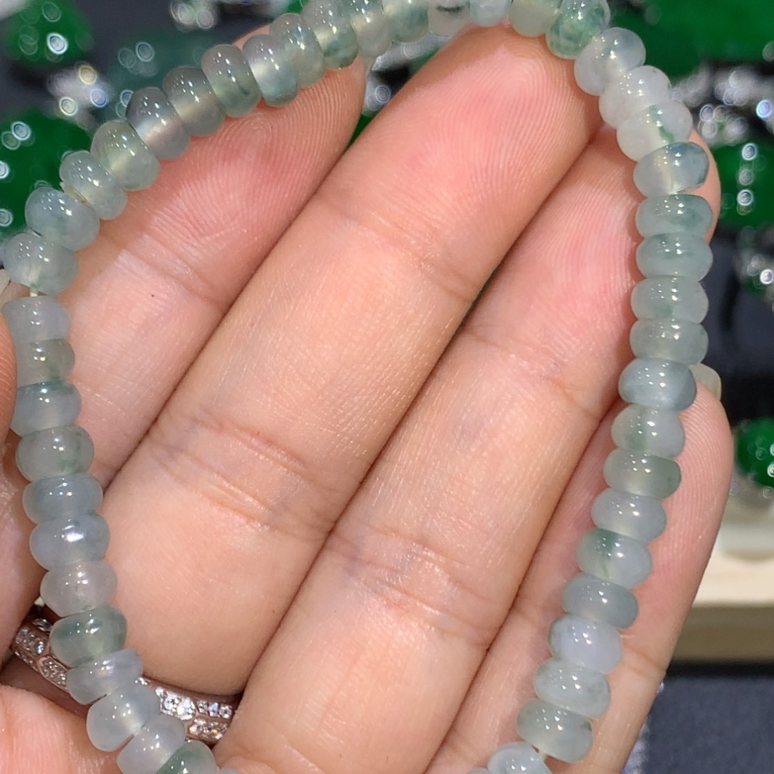 翡翠手链未镶嵌5、