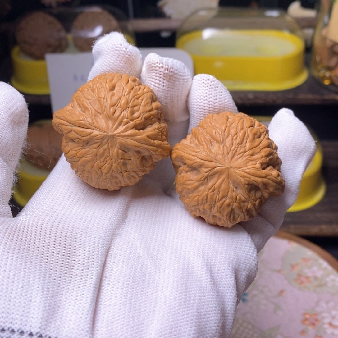 文玩核桃把件 铁锤42