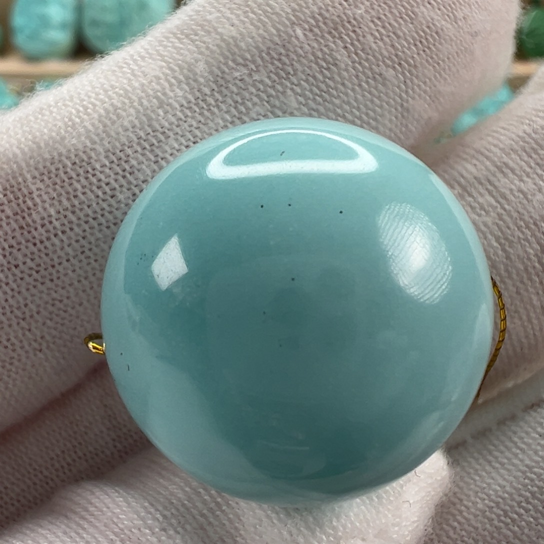 未镶嵌绿松石配饰21mm