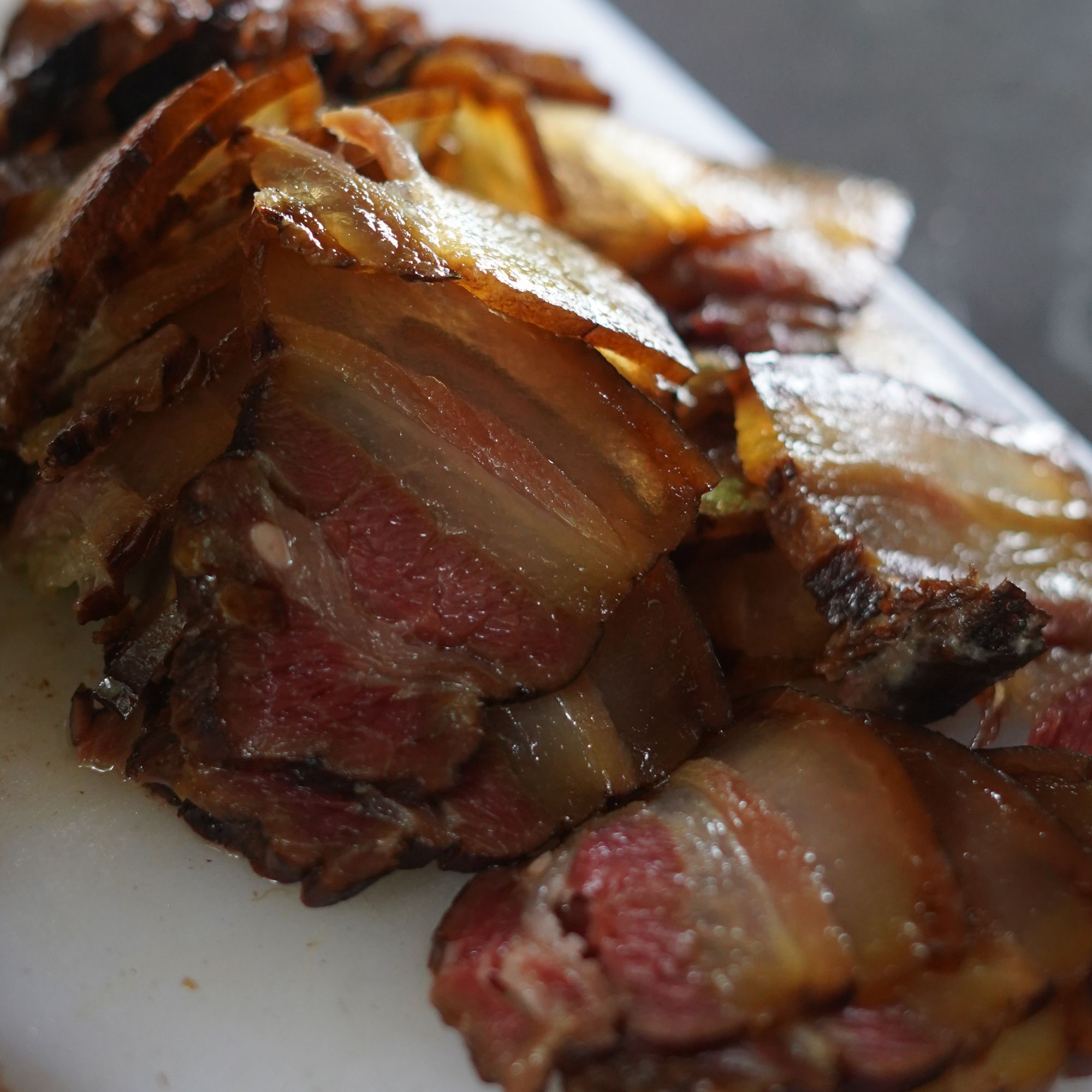 精品剔骨五花腊肉赤壁本土手作