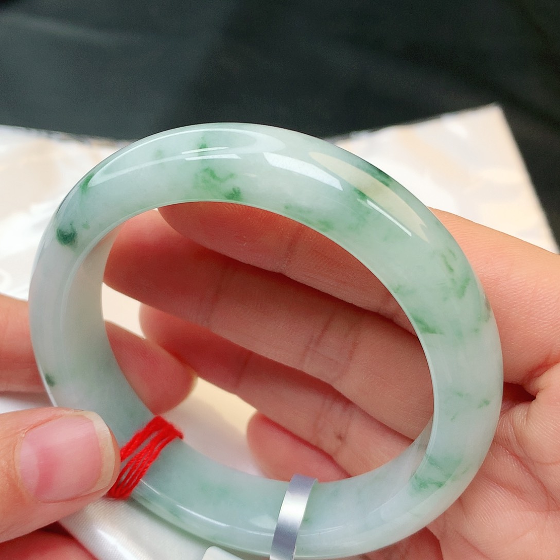 未镶嵌手镯翡翠翡翠A货手镯370号