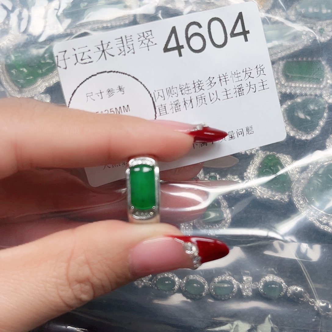 翡翠颈饰未镶嵌翡翠4604