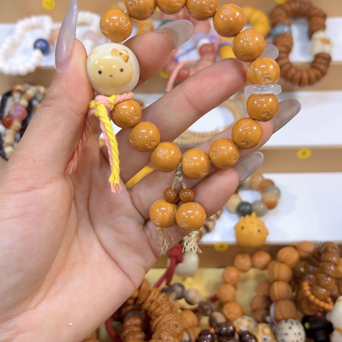 星月菩提吊坠全品猴头猫爪