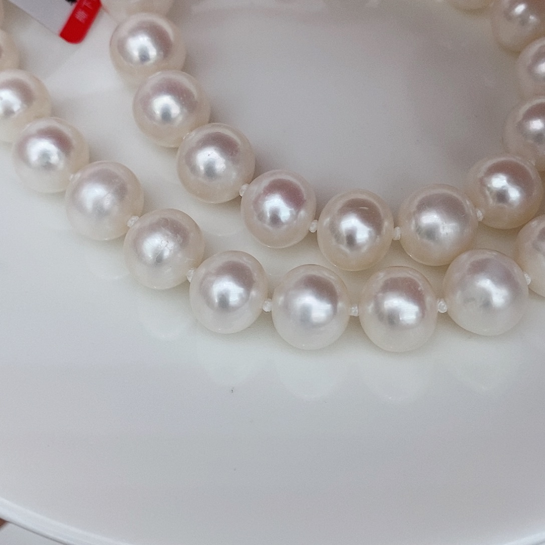 淡水珍珠颈饰银S925镶嵌