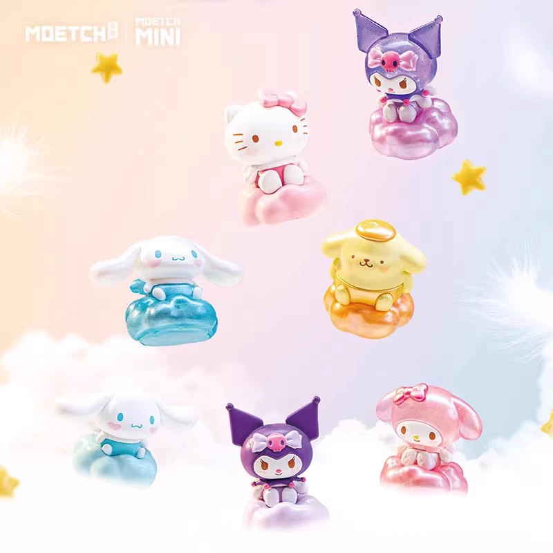 三丽鸥天使宝宝盲盒手办萌粒摆件