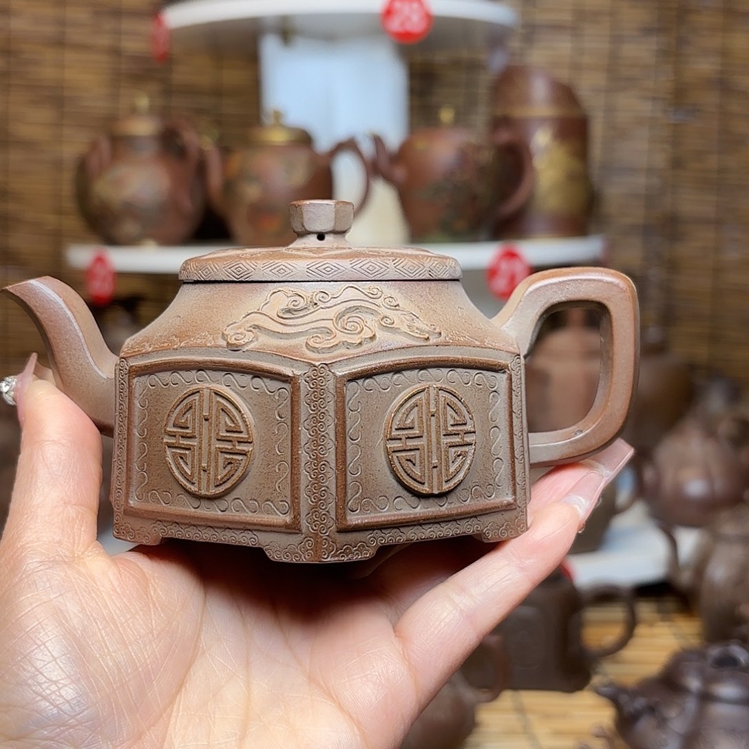紫砂茶壶用****3紫砂老壶