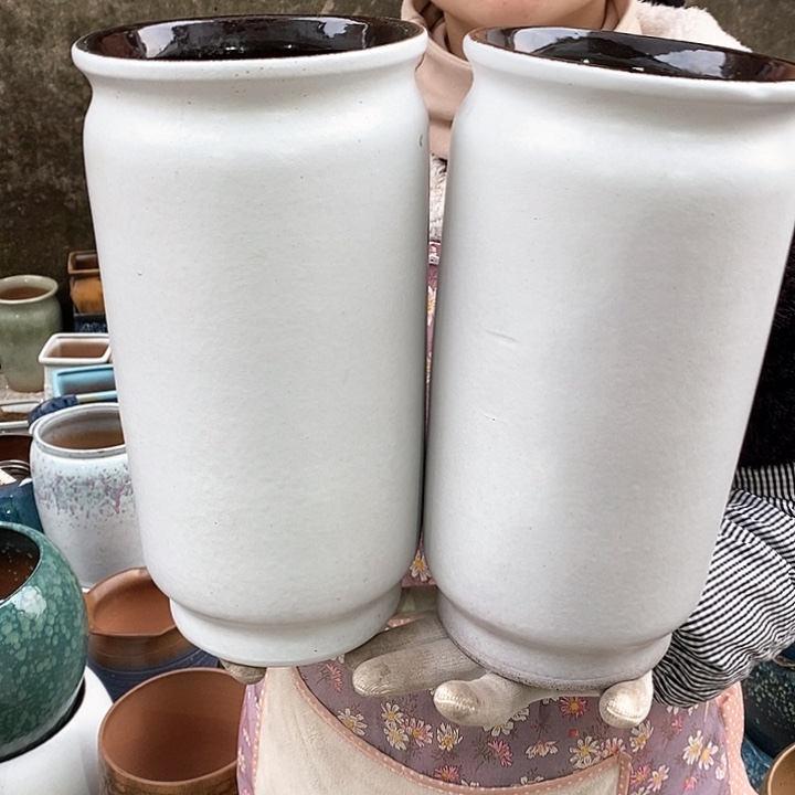 紫砂花盆正品口15高31