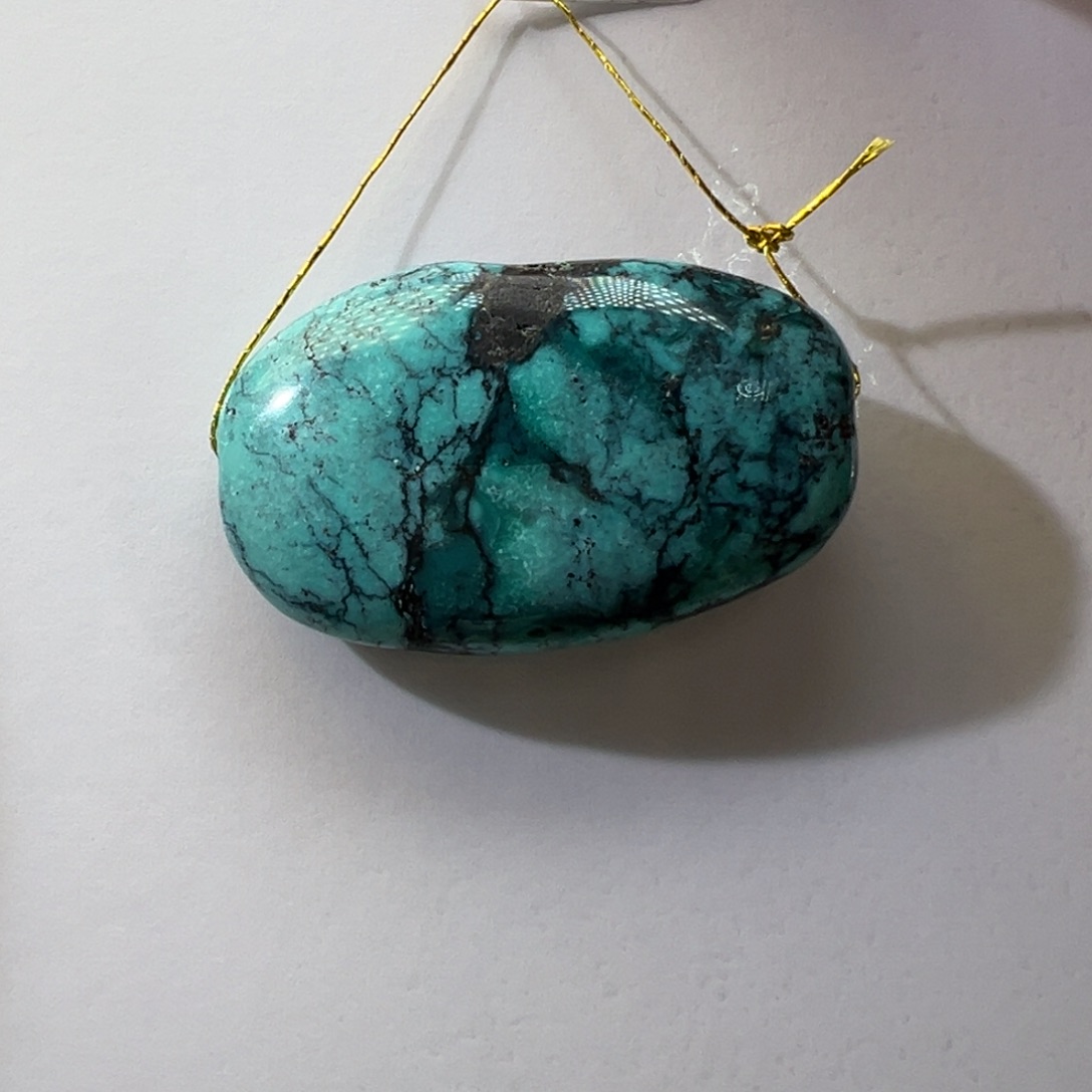 绿松石未镶嵌挂件