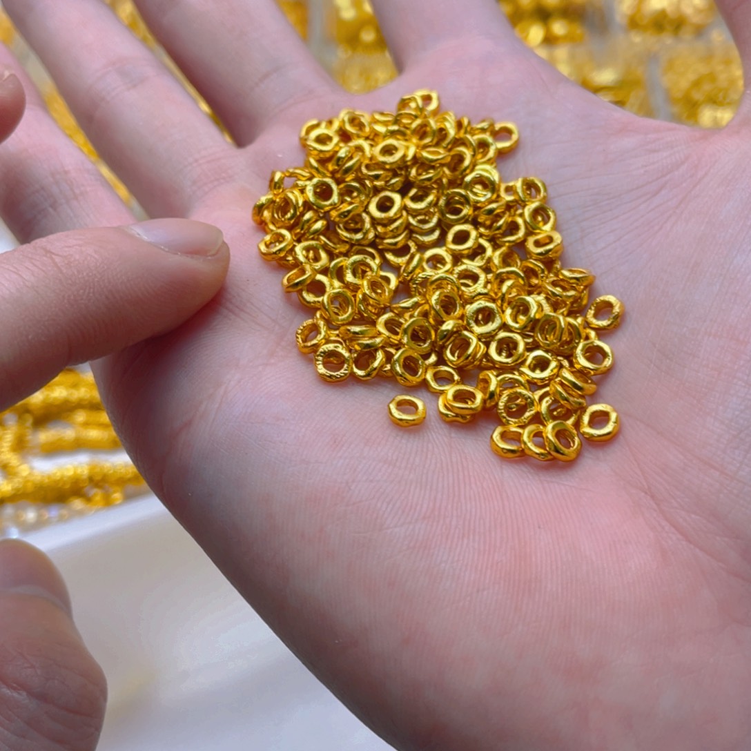 锆石铜合金新款盘缠5mm10颗