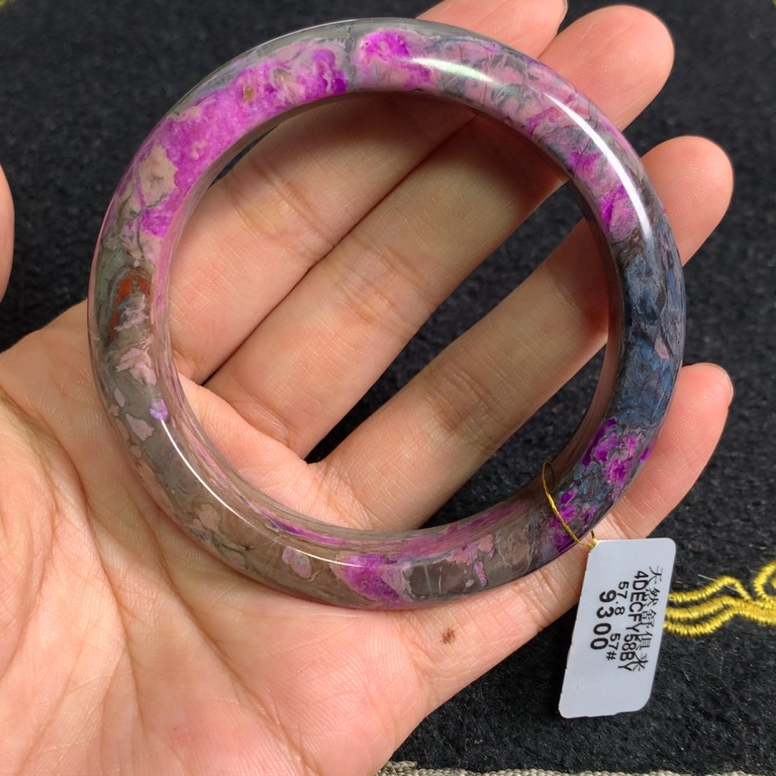 苏纪石（舒俱来）未镶嵌樱花手镯