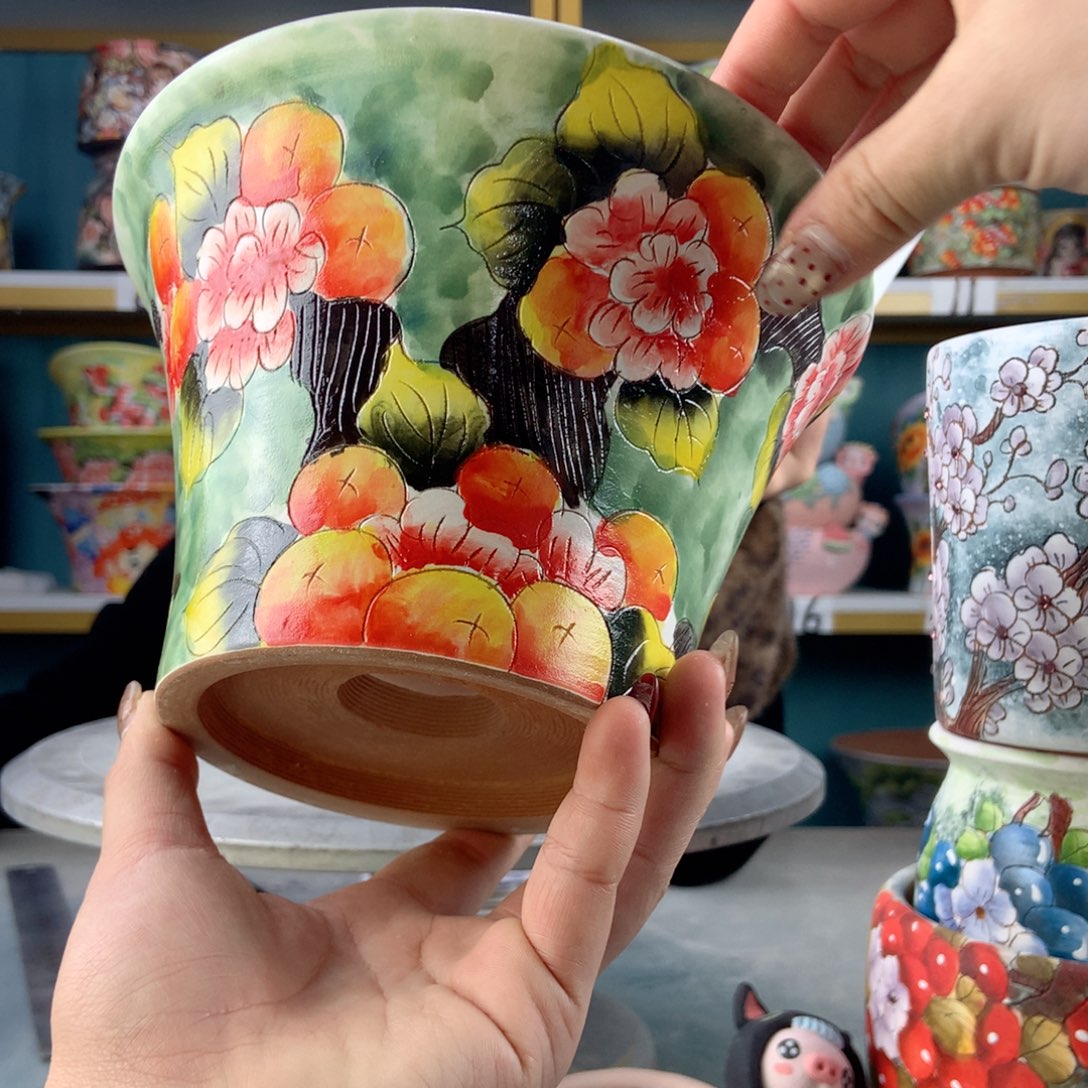 罐景德镇手工瑕疵149