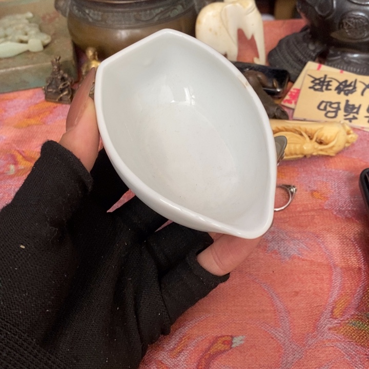 初遇见密胺瓷中古回流微微瑕疵