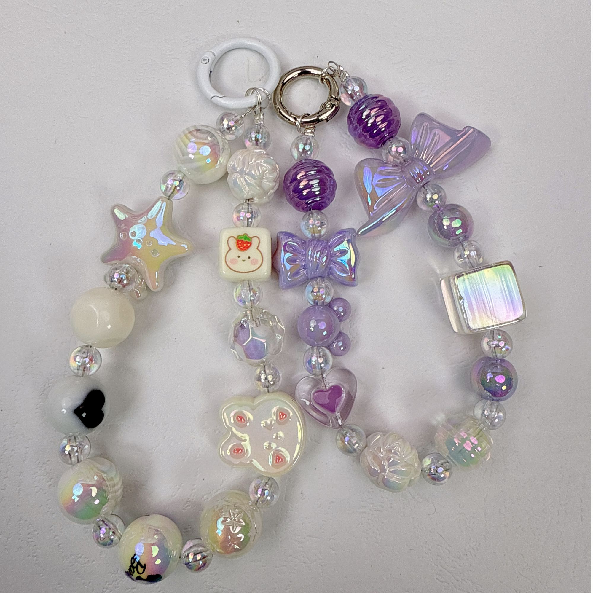 手绘串珠包挂饰品