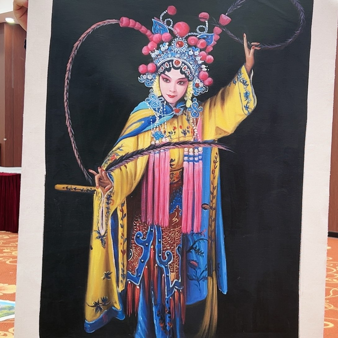 国画二郎展览原作