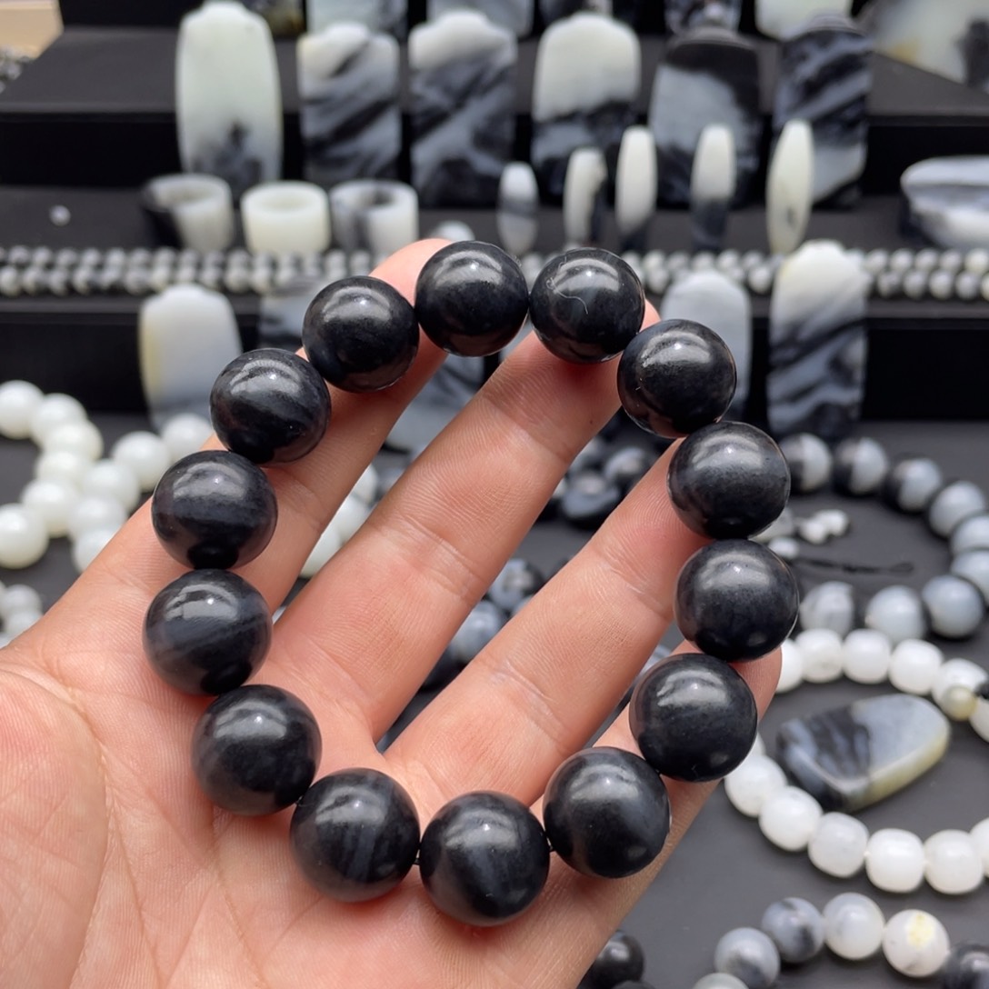 和田玉手串未镶嵌