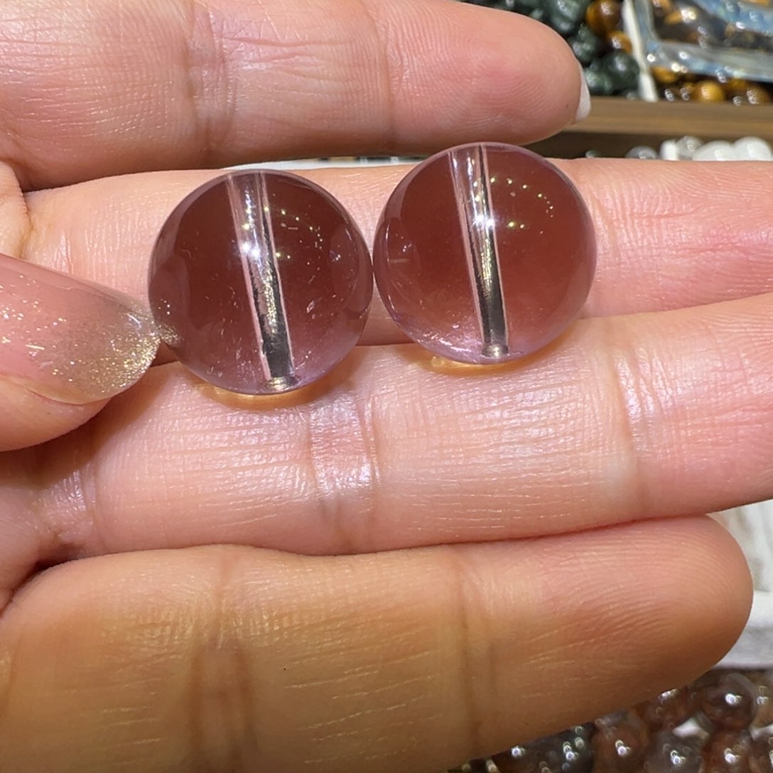 小***地查罗石合金手绳天然紫水晶