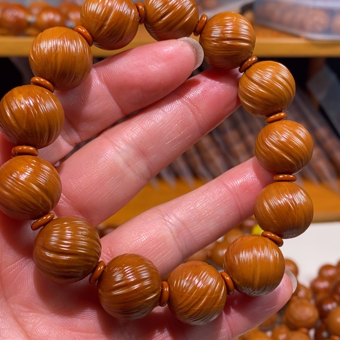 手串/手链橄榄核定风珠1.5