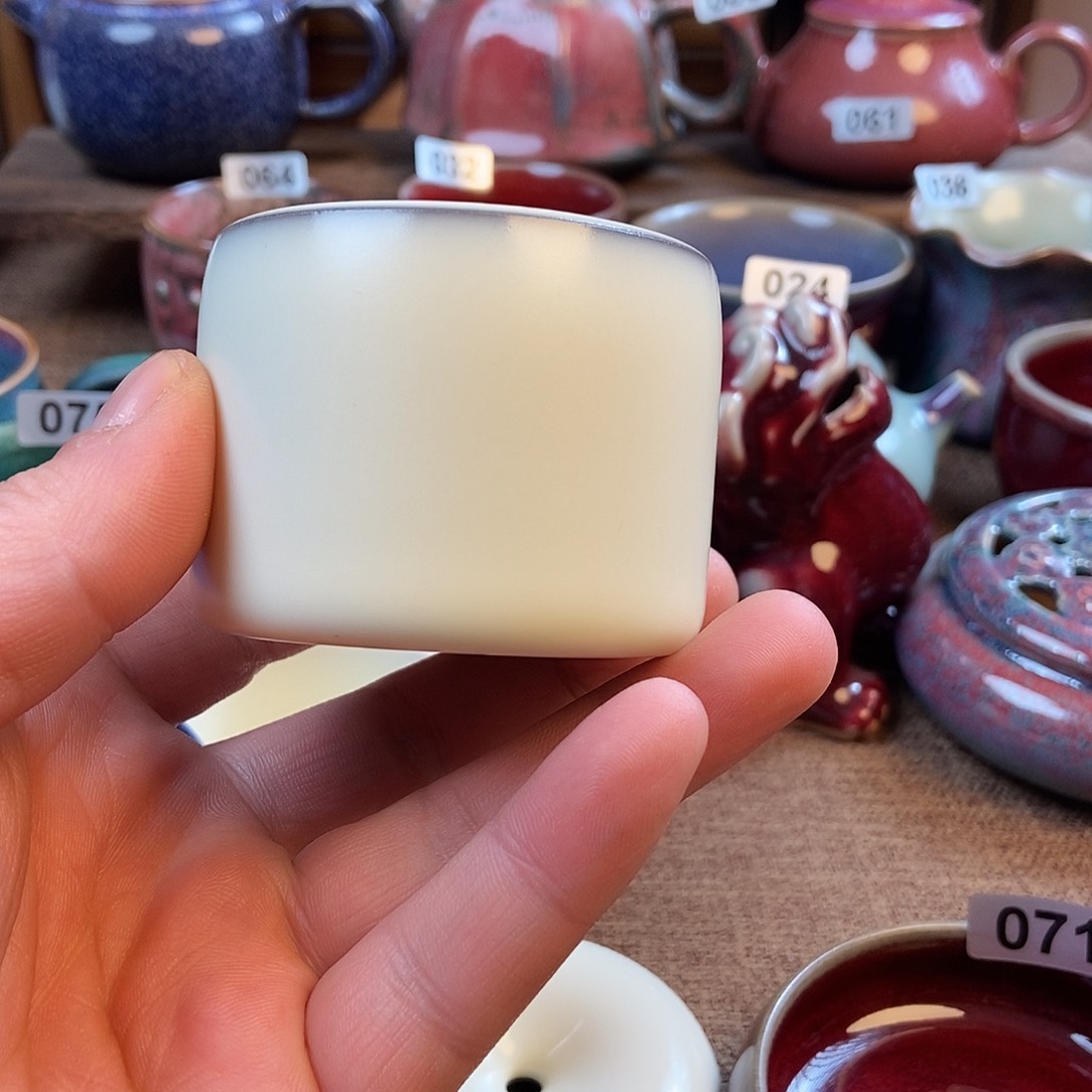 瓷片我****e钧瓷茶器家用杯子