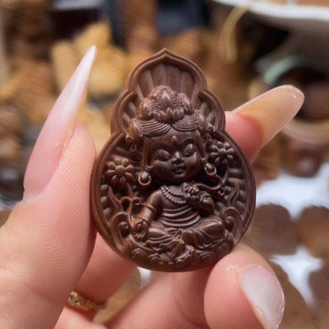 檀香木度母牌老山檀香