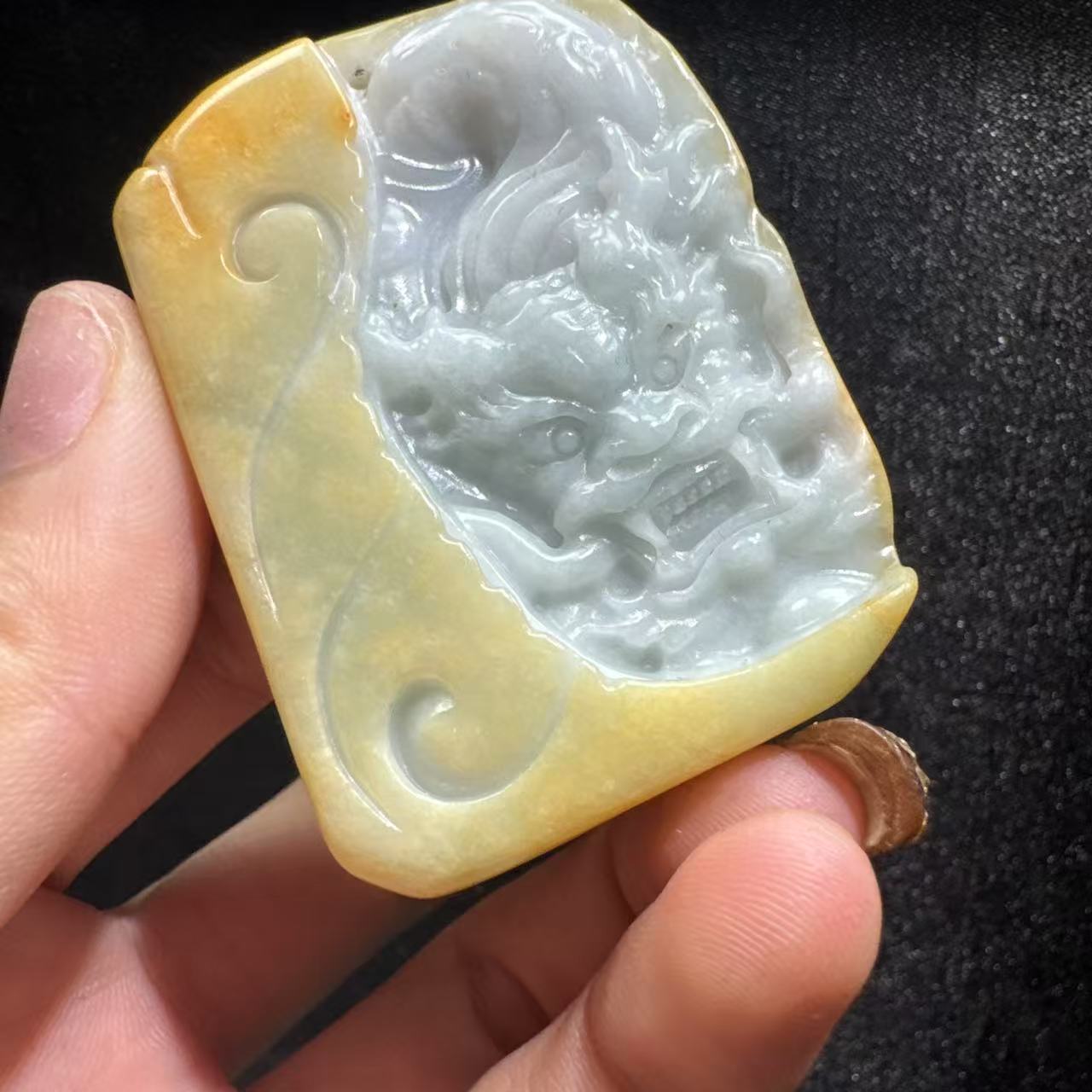 天然A货翡翠  D53