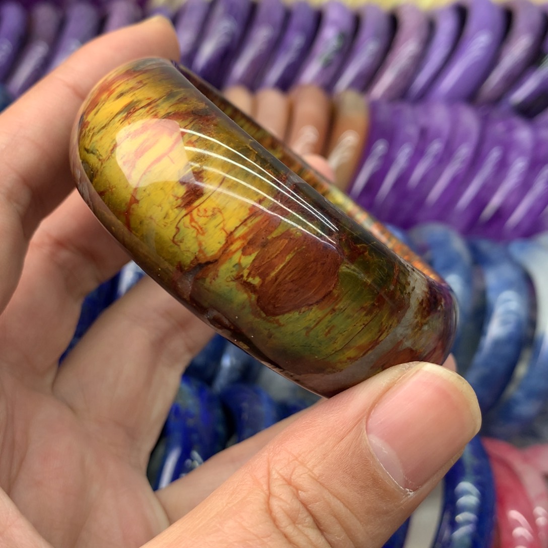 木变石手镯未镶嵌