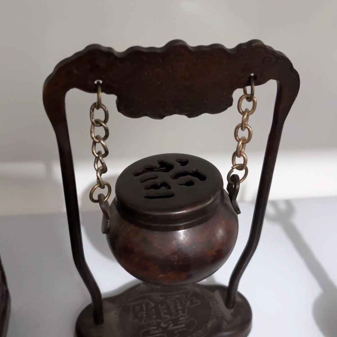 铜器摆件收收藏藏