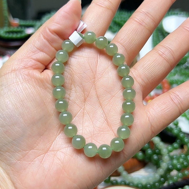 和田玉手串未镶嵌