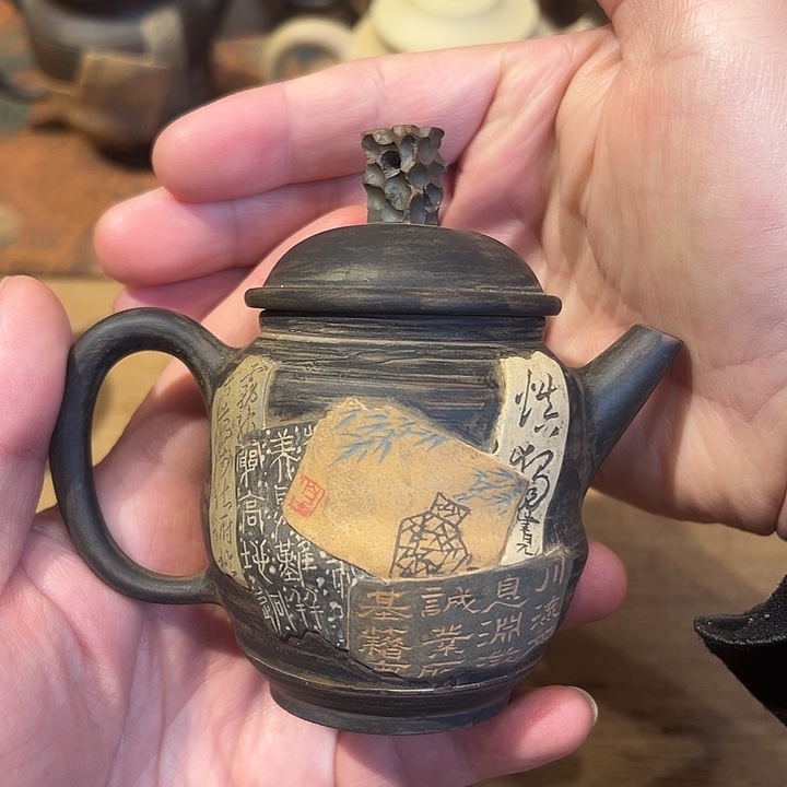 壶建水紫陶全手工