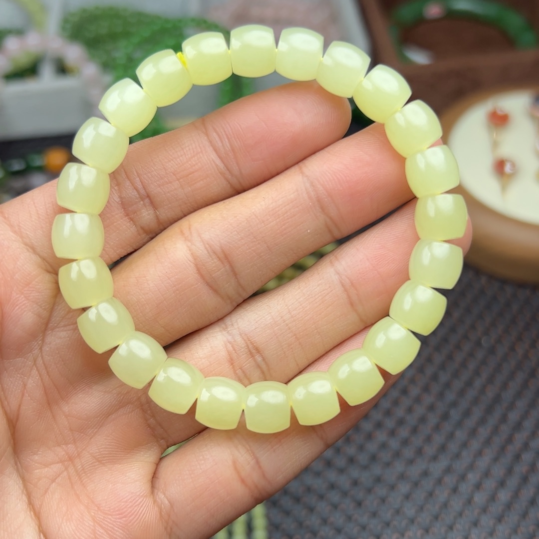 和田玉手链未镶嵌