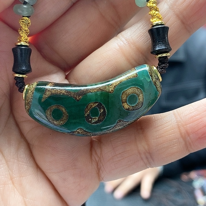 玛瑙/玉髓颈饰合金