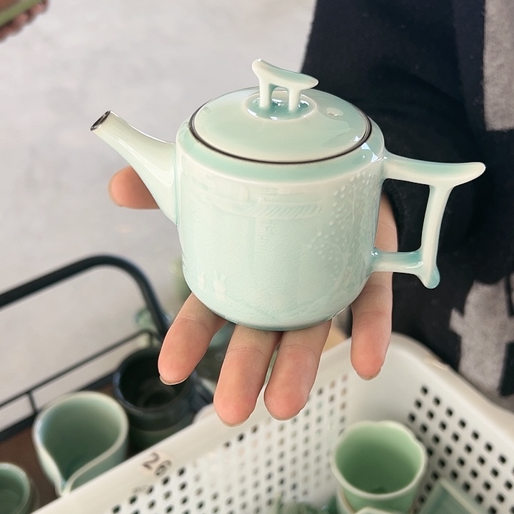 小米茶器龙泉青瓷