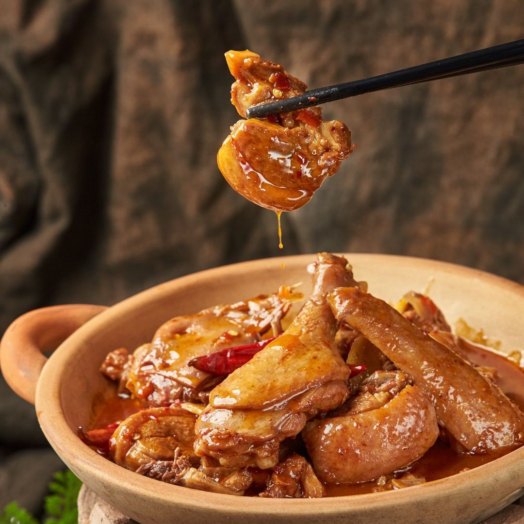 鲁钵士 常德谷鸭钵1000g+牛肉炖牛肚1000g 常德钵子菜