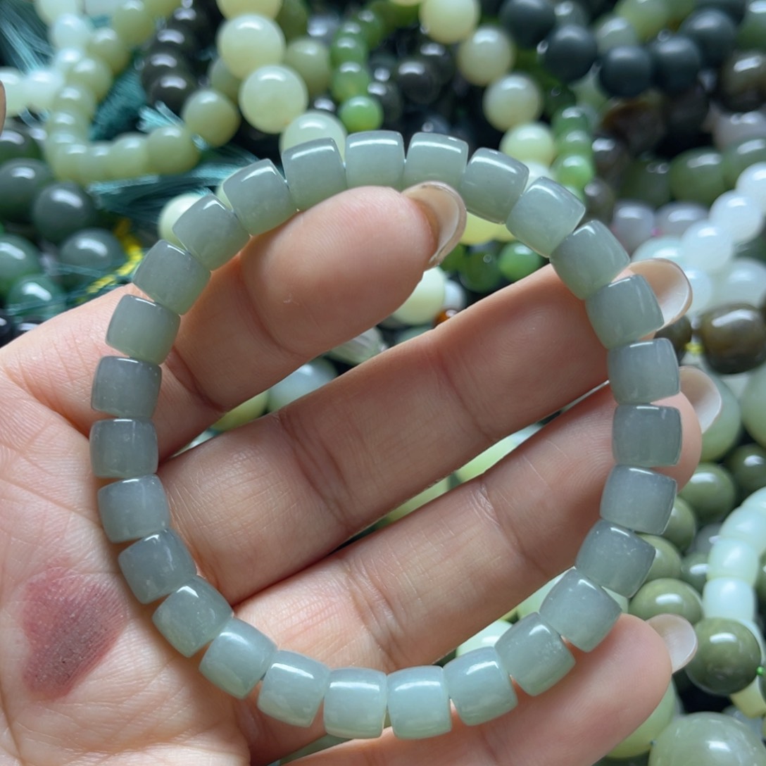 和田玉手链未镶嵌