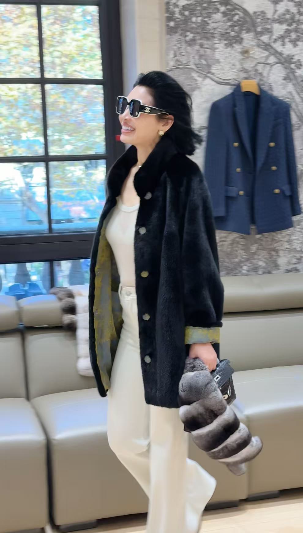 【YINGFEI PARIS】高级定制款水貂外套