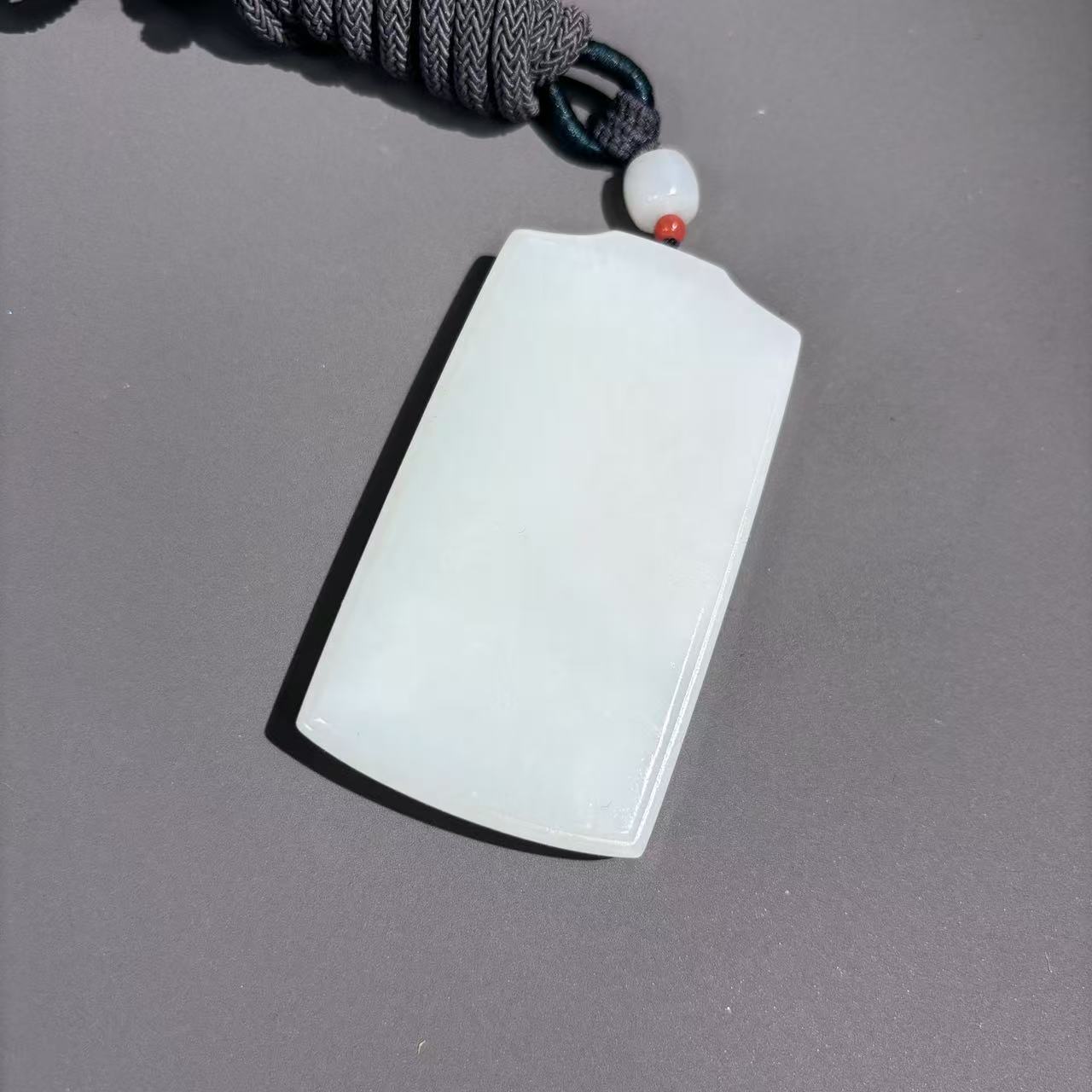 创汇和田玉无事牌1 