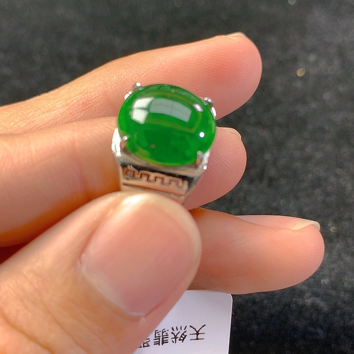 【闪购商品】翡翠颈饰银S925镶嵌翡翠