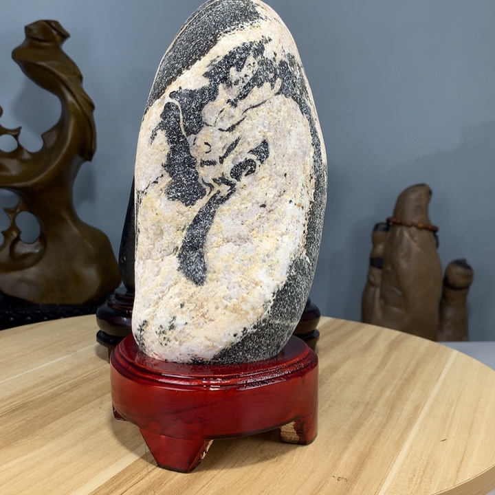 事***意有机玻璃石头摆件家居摆件