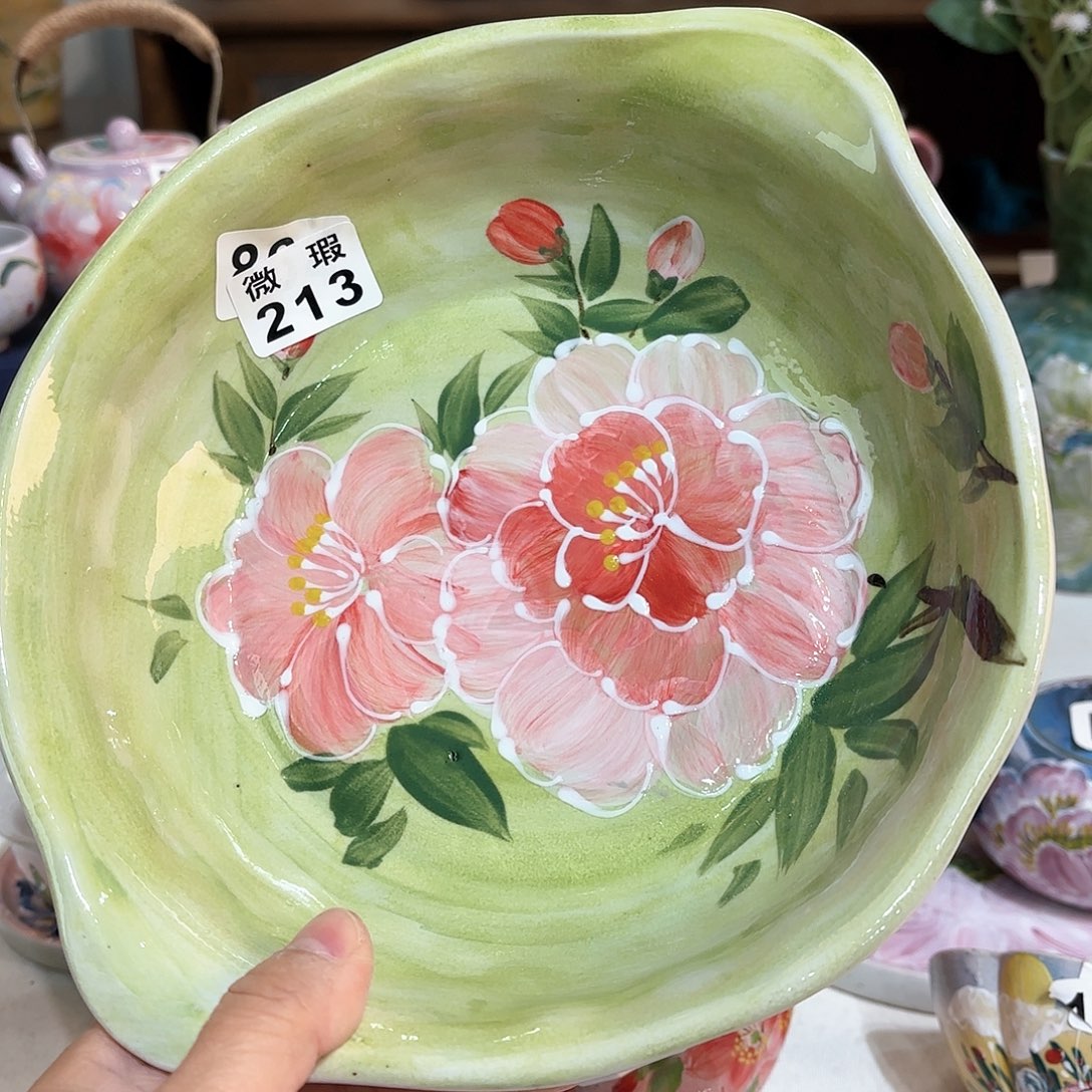 景德镇手绘高温釉下彩陶瓷茶具