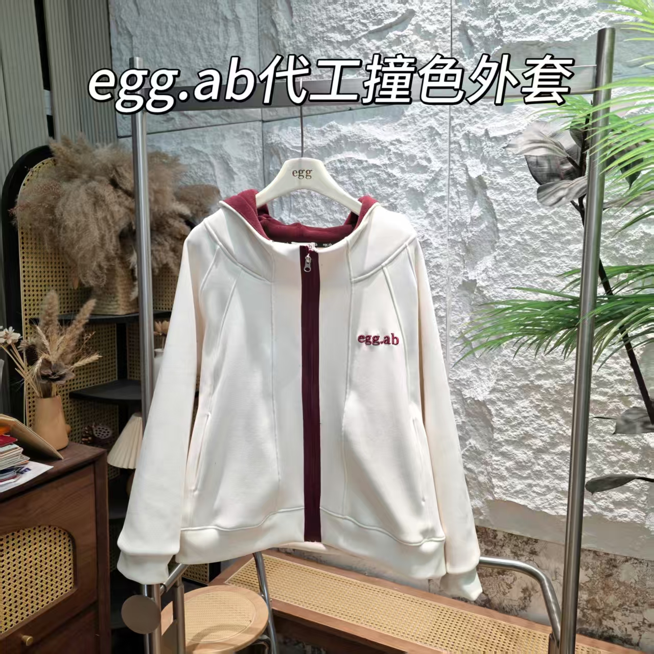 真香！撞色系列-【绵羊毛外套】6310